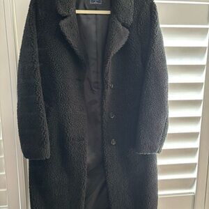 Abercrombie & Fitch Black Trench Coat